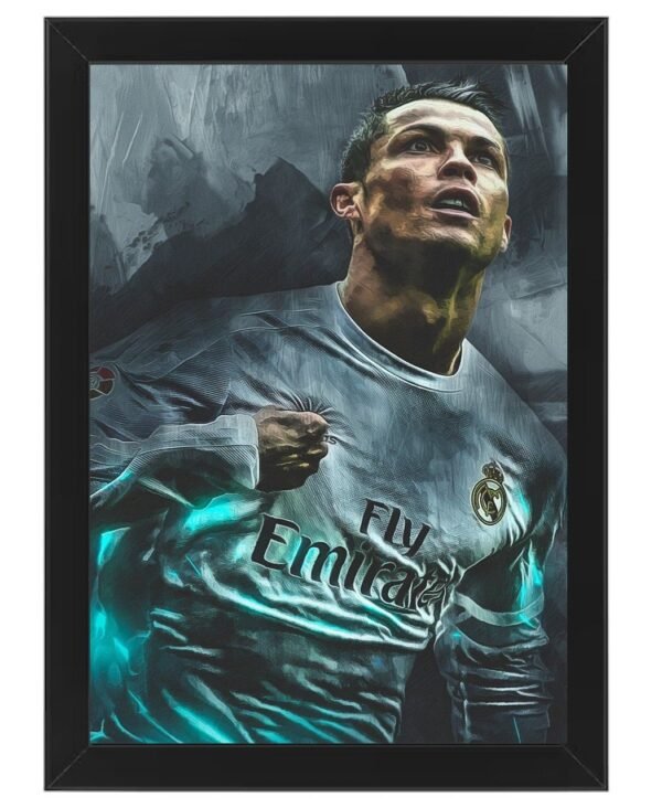 Cristiano Ronaldo framed Photo Art Print