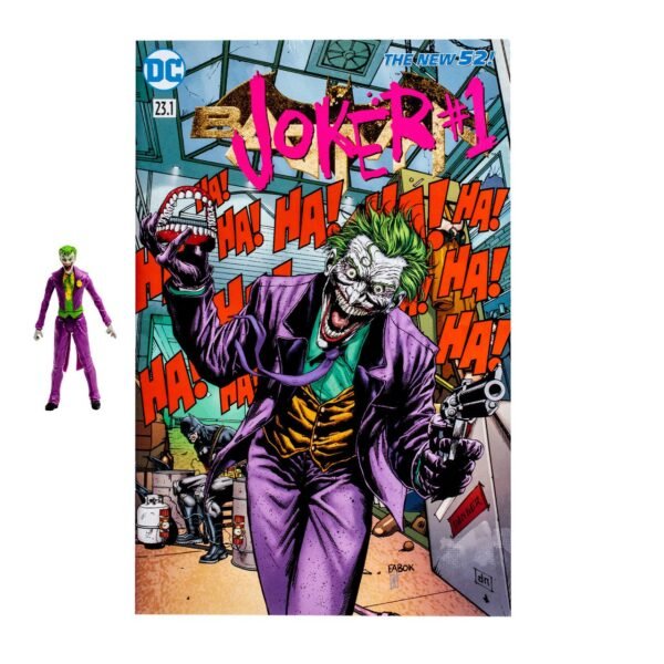 The Joker w/DC Rebirth Comic (DC Page Punchers) 3" Figure - Image 2