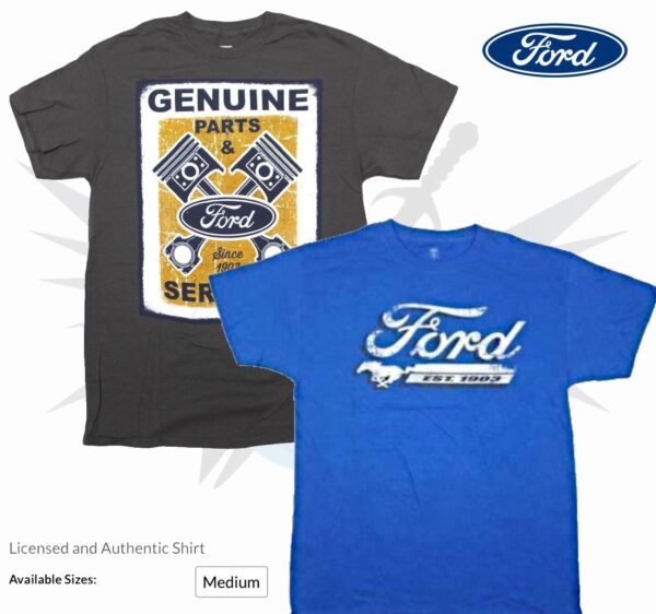 FORD T-SHIRT - Set of 2 T-Shirts (Medium)