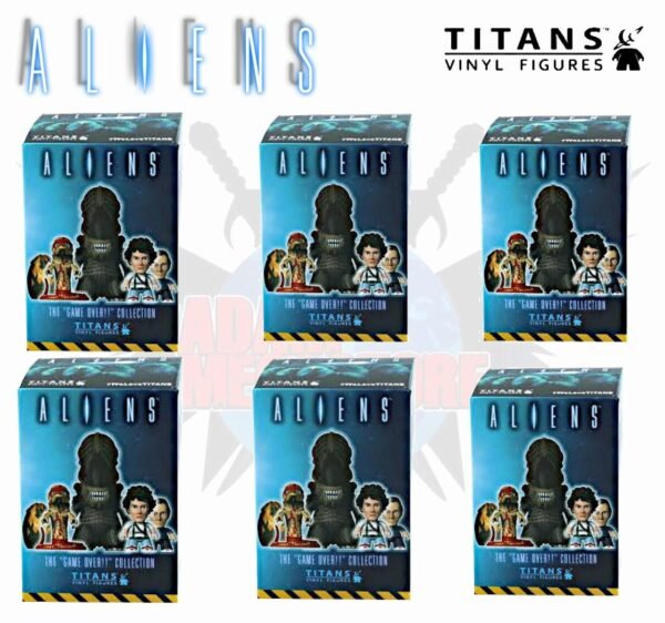 Titans ALIENS Blind Box Figure - Set of 6 Figures