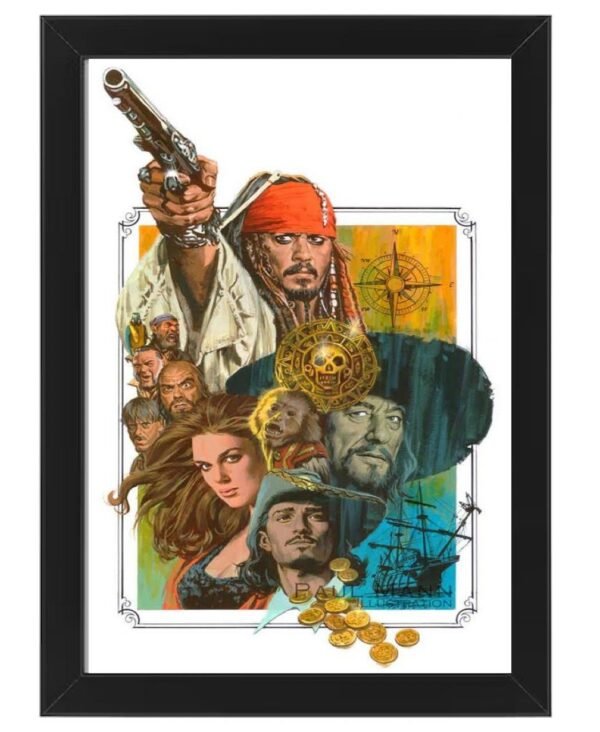 Pirates of the Caribbean Framed Photo Prints