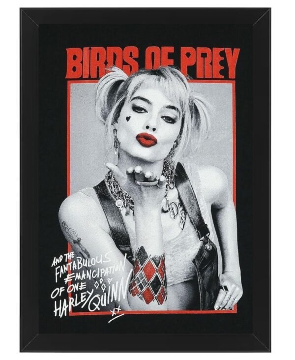 Harley Quinn framed Photo Art Print