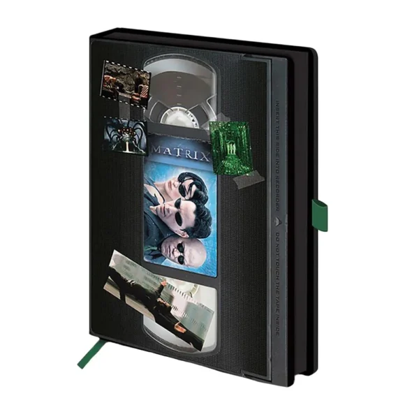 The Matrix VHS Style A5 Premium Notebook - Image 2