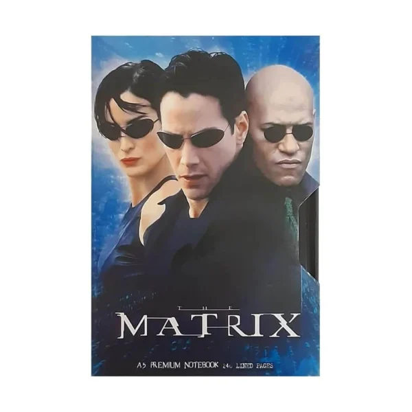 The Matrix VHS Style A5 Premium Notebook