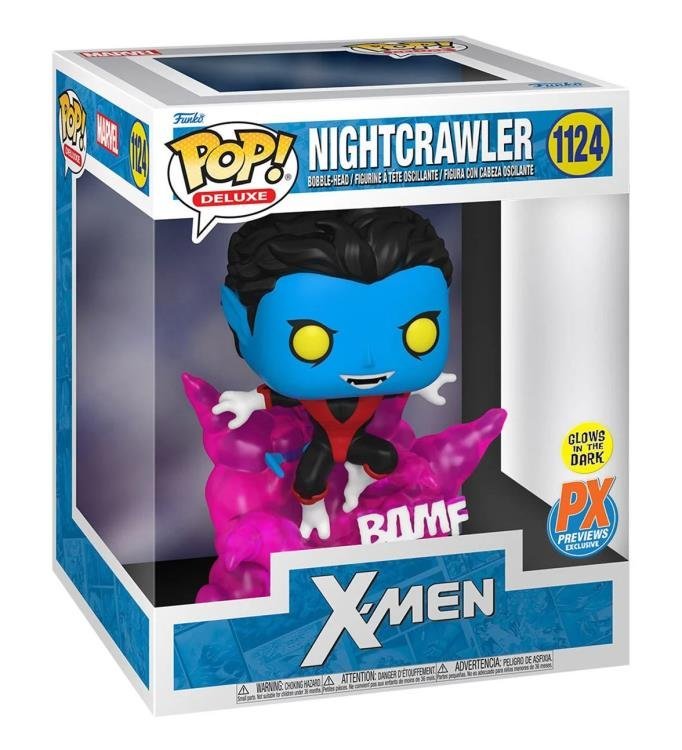 Pop! Deluxe: Marvel - Nightcrawler Teleporting Glow-in-the-Dark Limited Edition PX Previews Exclusive - Image 3