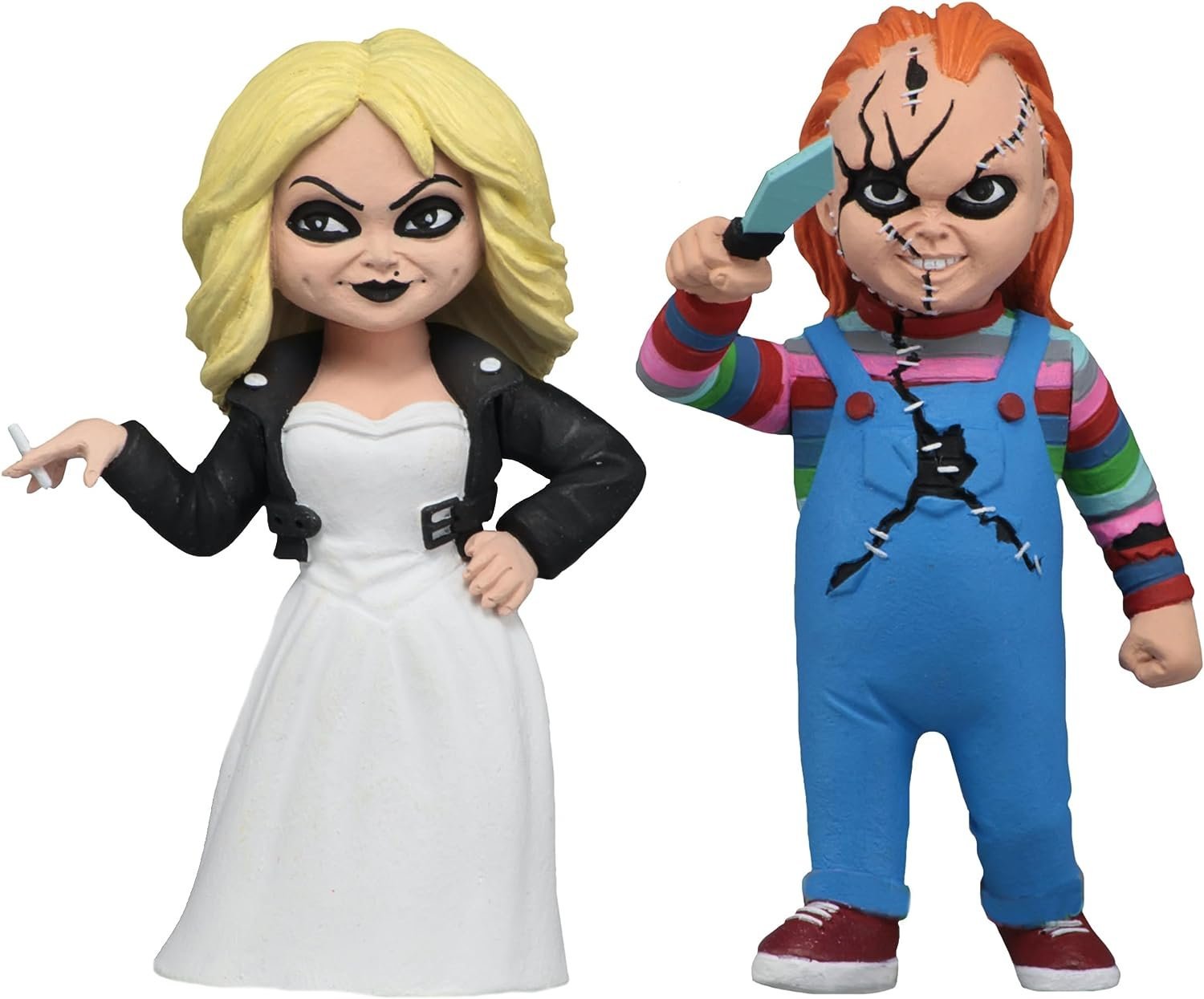 Chucky & Tiffany (Bride of Chucky 2) 6" NECA Toony Terrors 2-Pack - Image 3