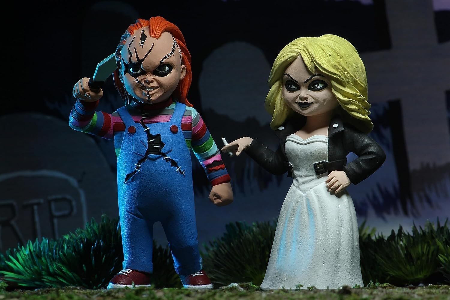 Chucky & Tiffany (Bride of Chucky 2) 6" NECA Toony Terrors 2-Pack - Image 8