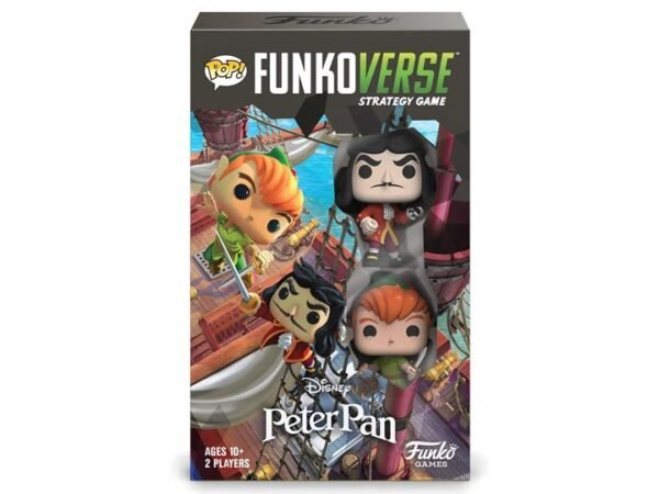 Pop! Funkoverse: Peter Pan 100 Strategy Game 2-Pack