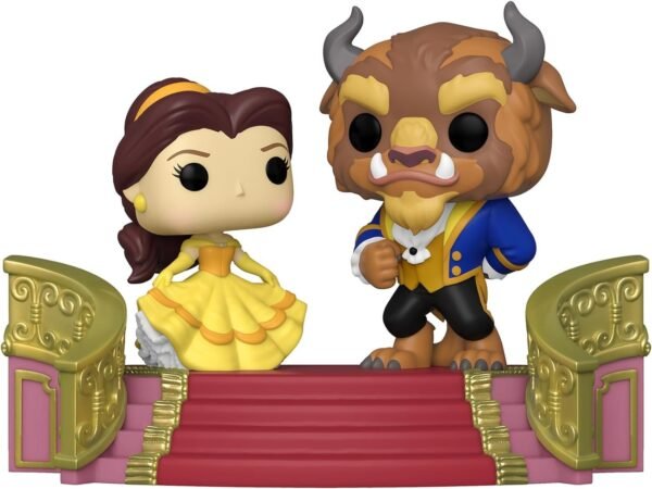 Funko Pop! Moment Disney: Beauty and The Beast- Formal Belle & Beast - Image 2