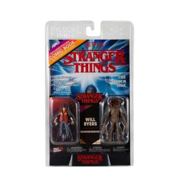 Stranger Things Page Punchers Will Byers & Demogorgon 3" Figure with Comic Two-Pack - Image 10