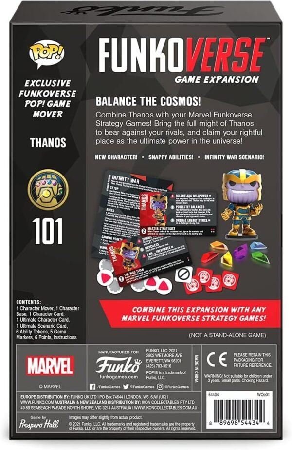 Funko Pop! Games Funkoverse: Marvel Thanos - Image 2