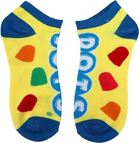 Bioworld Tootsie Roll Candy Wrappers 5-Pack Ankle Socks - Image 5