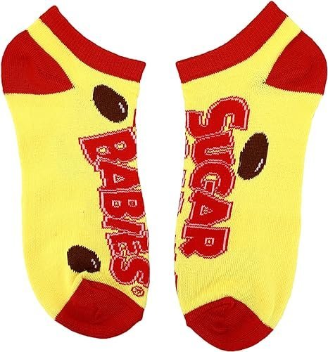 Bioworld Tootsie Roll Candy Wrappers 5-Pack Ankle Socks - Image 4