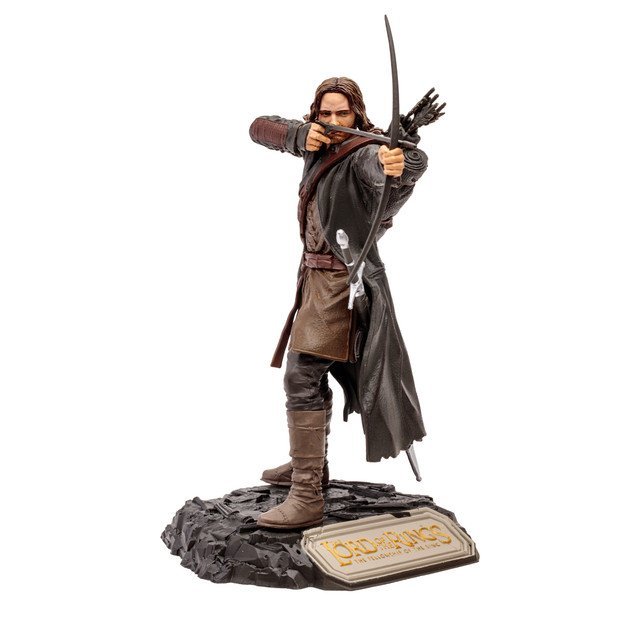 Aragorn from The Lord of the Rings (WB 100: Movie Maniacs) 6" Posed Figure - Image 6