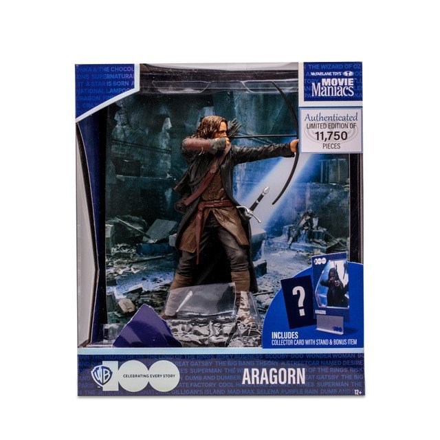 Aragorn from The Lord of the Rings (WB 100: Movie Maniacs) 6" Posed Figure - Image 11