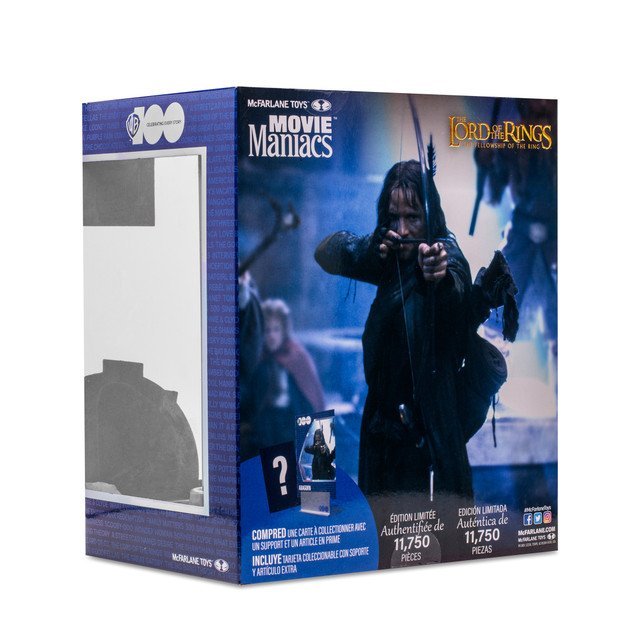Aragorn from The Lord of the Rings (WB 100: Movie Maniacs) 6" Posed Figure - Image 13