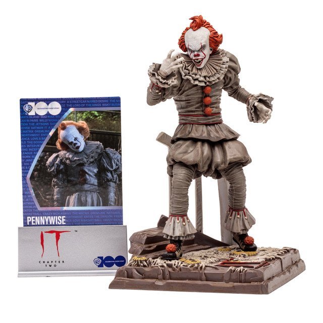 Pennywise from IT (WB 100: Movie Maniacs) 6" Posed Figure - Image 5