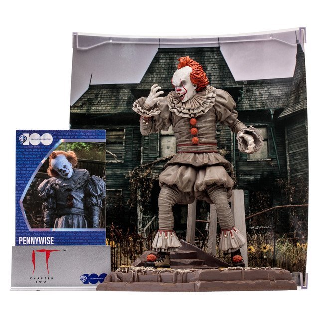 Pennywise from IT (WB 100: Movie Maniacs) 6" Posed Figure - Image 3