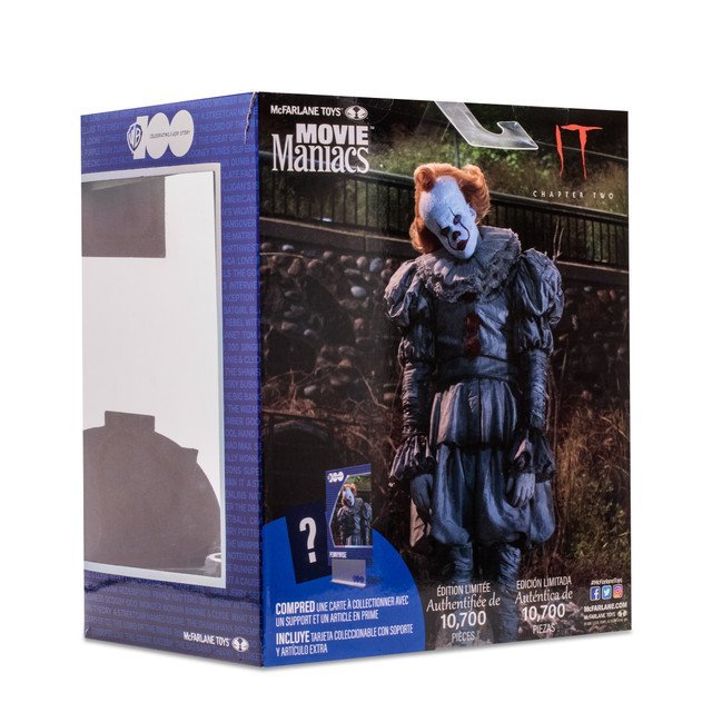 Pennywise from IT (WB 100: Movie Maniacs) 6" Posed Figure - Image 12