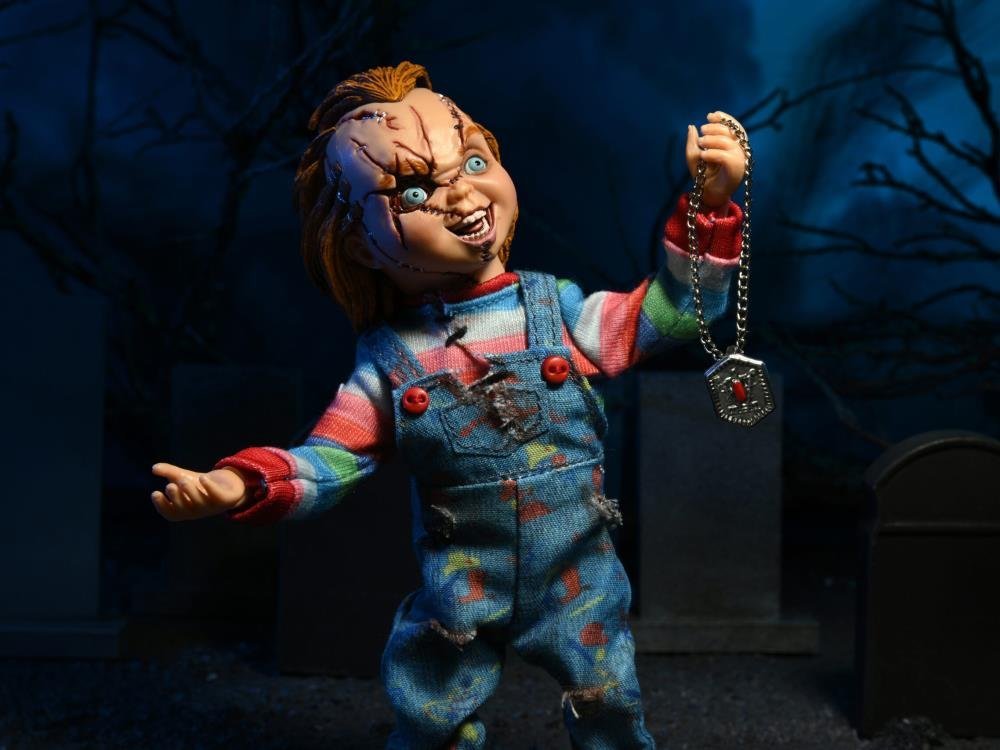 NECA Bride of Chucky TIFFANI & CHUCKY 8" Clothed Action Figure 2-PACK - Image 8