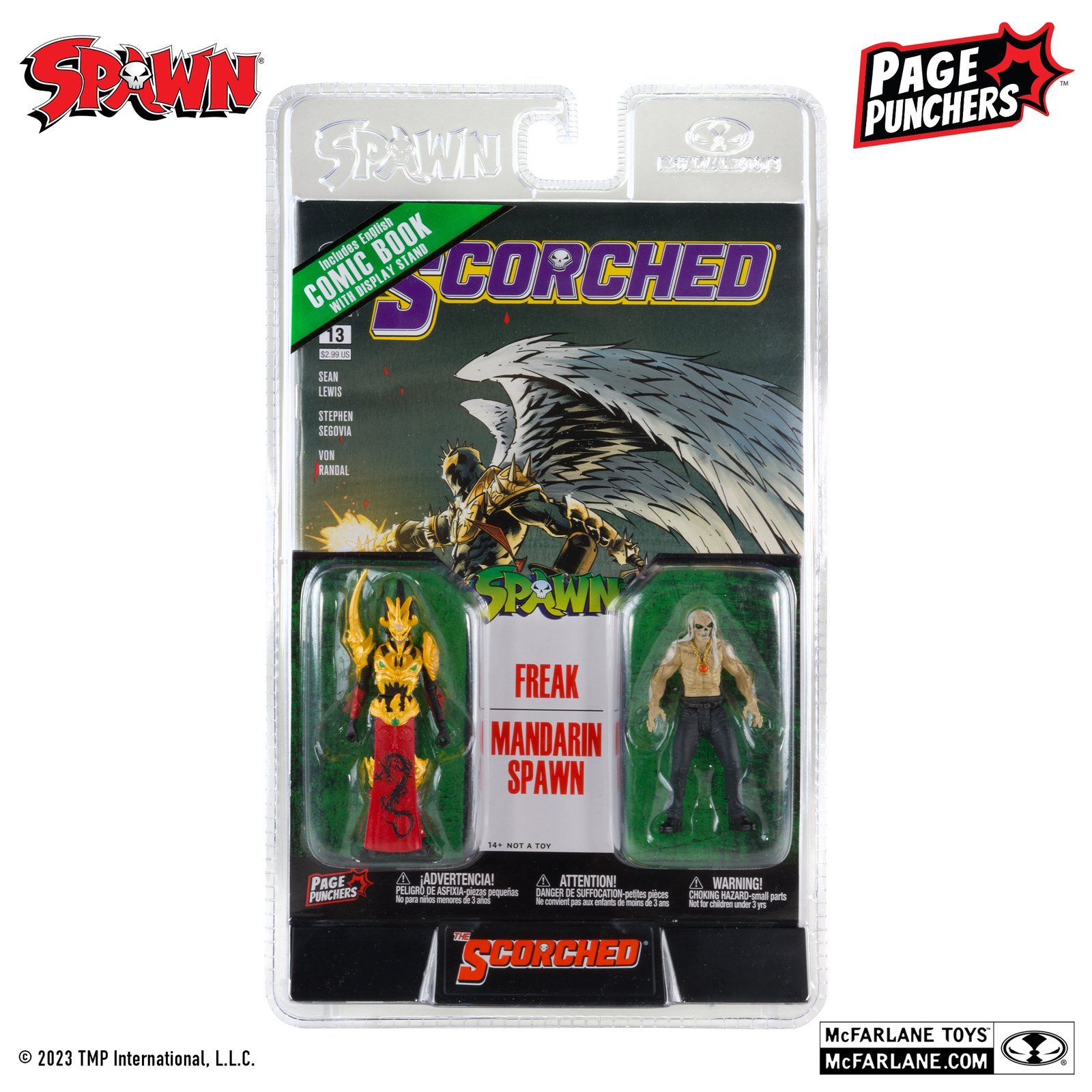 McFarlane Toys: FREAK AND MANDARIN SPAWN 3″ FIGURE 2-PK (PAGE PUNCHERS) - Image 9