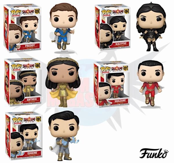 Pop! Movies: Shazam 2! - Set of 5 Pop’s