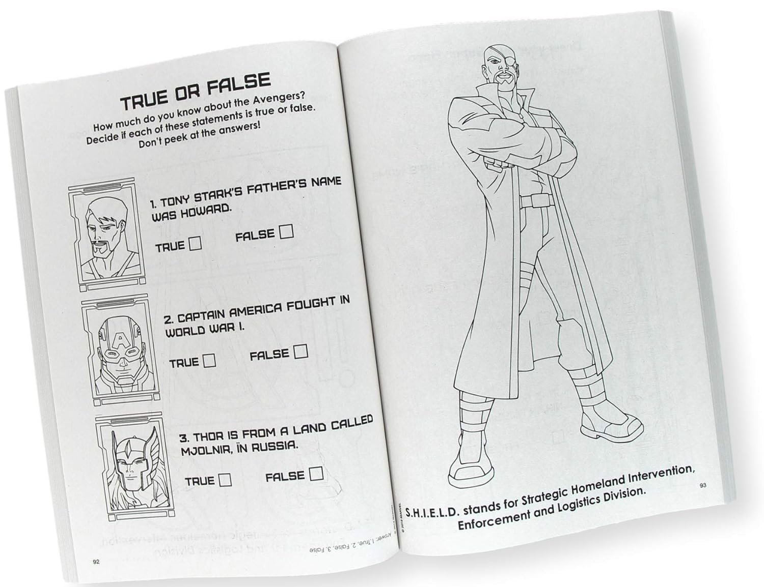 Marvel Avengers Gigantic Coloring and Activity Book - Image 4