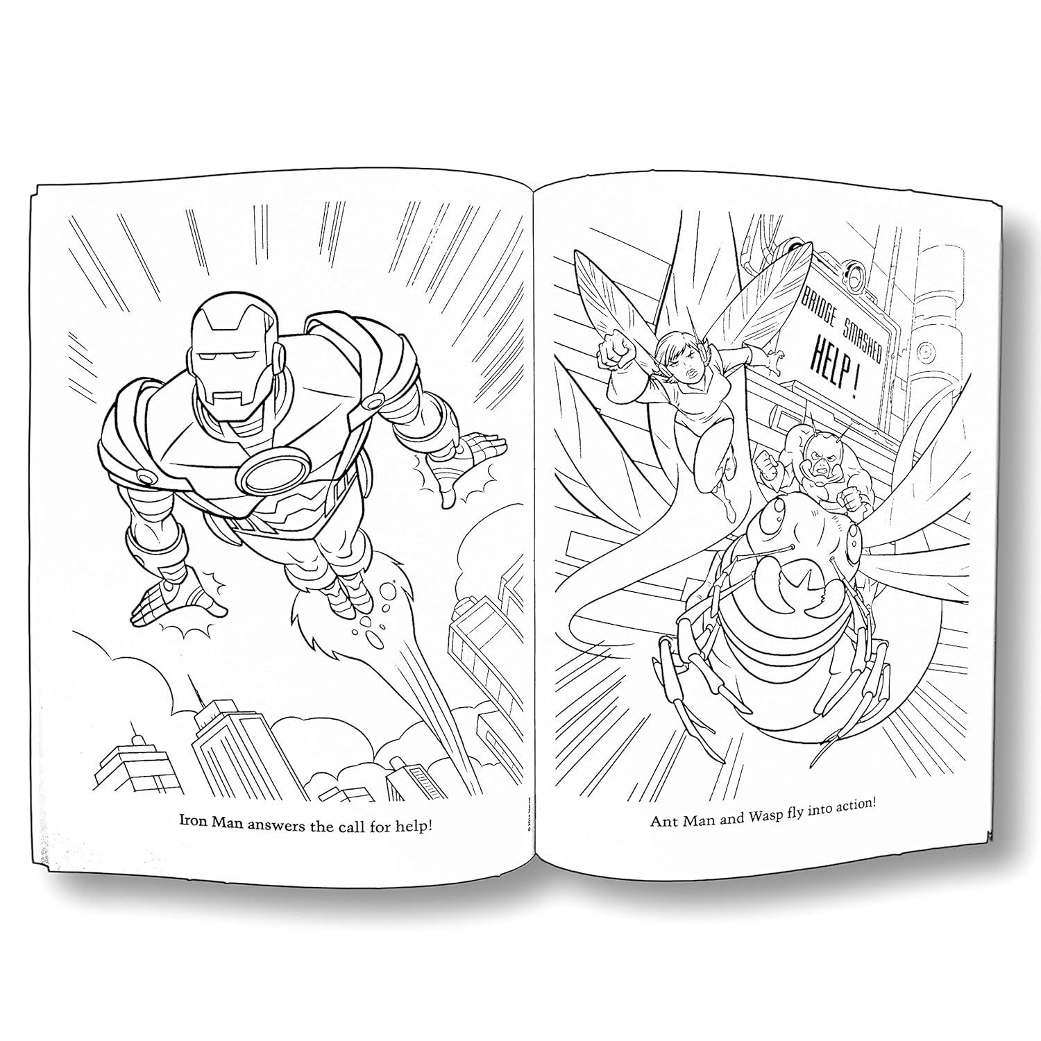 Marvel Avengers Gigantic Coloring and Activity Book - Image 2