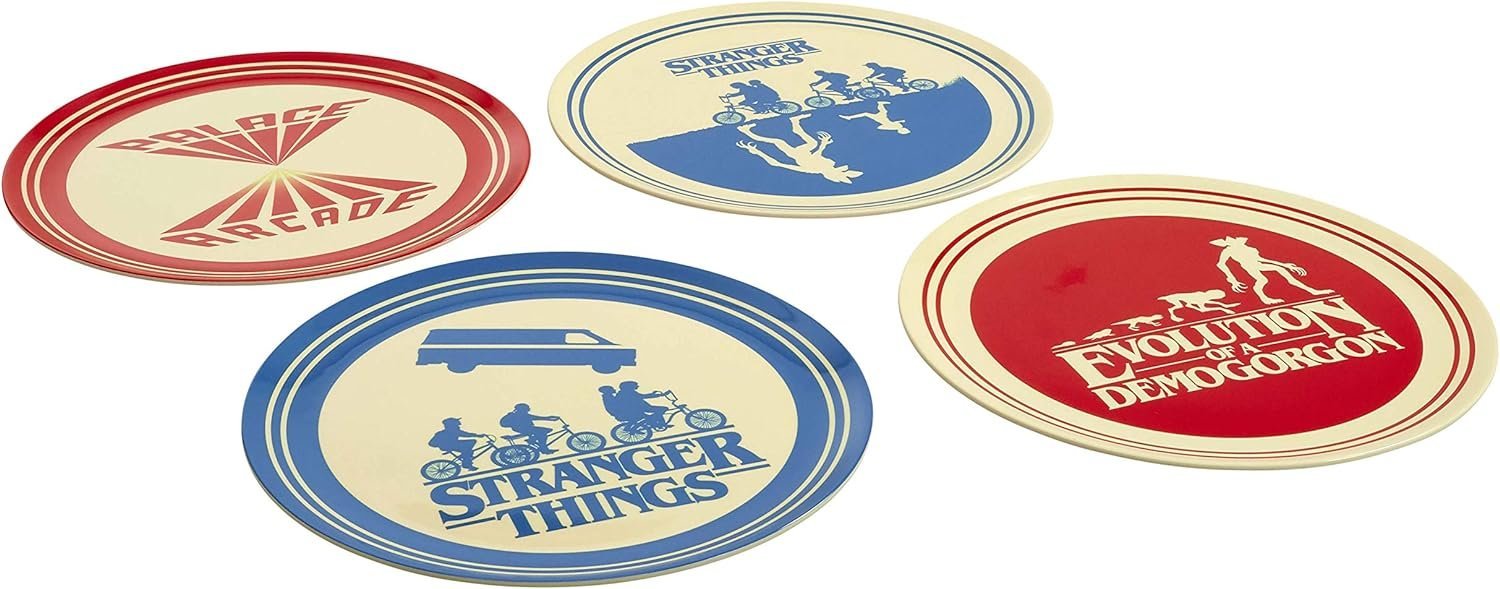 Funko Stranger Things: Melamine Plate Set OF 4 - Image 3