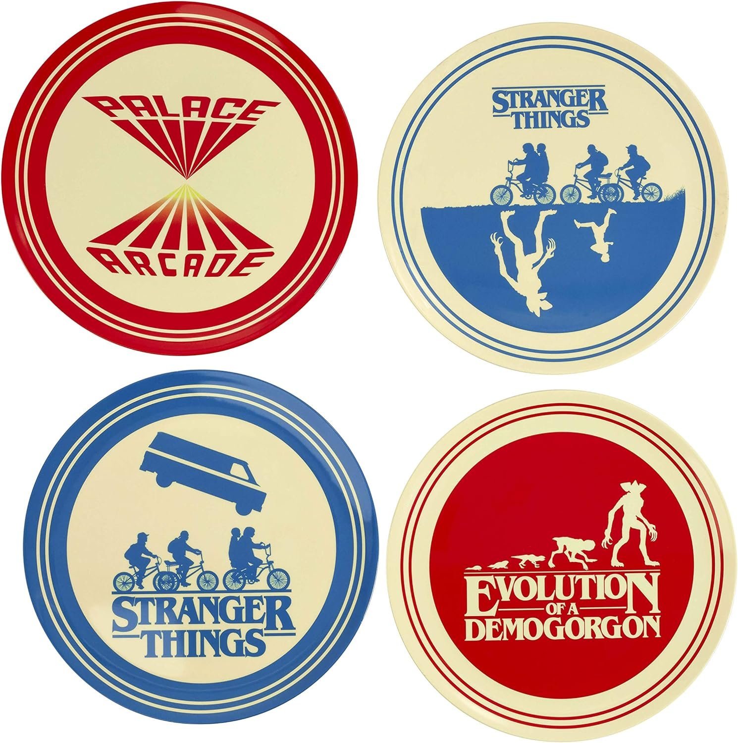 Funko Stranger Things: Melamine Plate Set OF 4 - Image 2