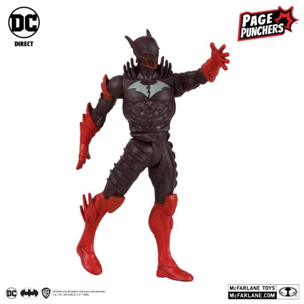 McFarlane Toys: BATMAN WHO LAUGHS & RED DEATH 2-PACK (DC PAGE PUNCHERS) - Image 5