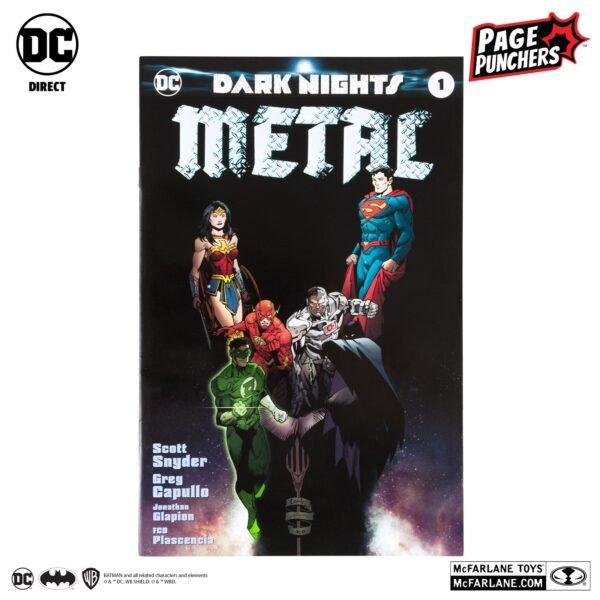 McFarlane Toys: BATMAN WHO LAUGHS & RED DEATH 2-PACK (DC PAGE PUNCHERS) - Image 3