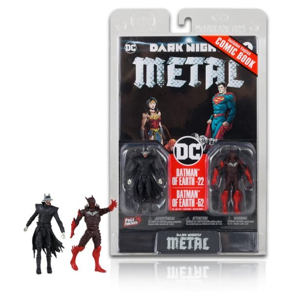 McFarlane Toys: BATMAN WHO LAUGHS & RED DEATH 2-PACK (DC PAGE PUNCHERS)