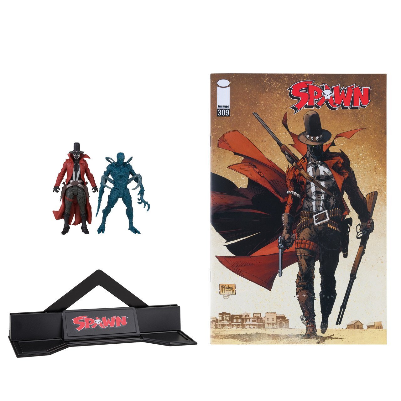 McFarlane Toys: Gunslinger and Auger w/Comic (Page Punchers) 3" 2-Pack - Image 3
