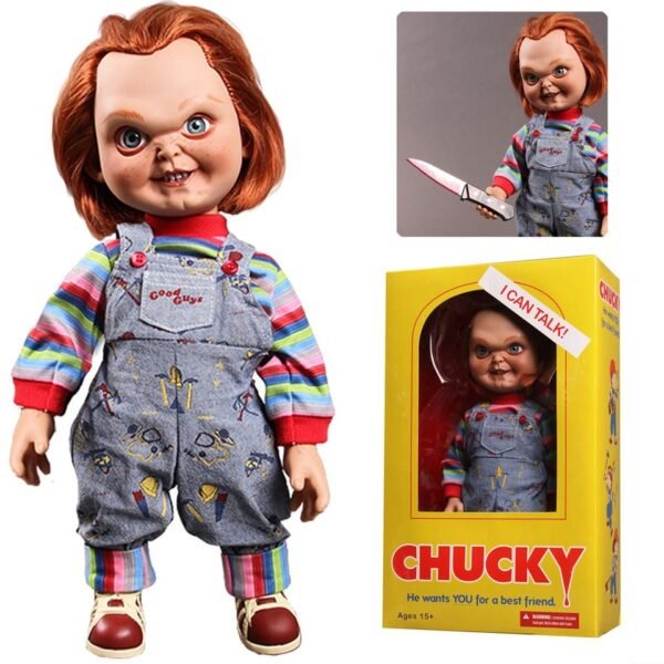 Mezco Toyz: Child's Play 2 - Talking Sneering Chucky Doll 15"
