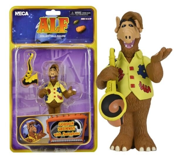 NECA: ALF Toony Classics Gordon Shumway (Saxophone)