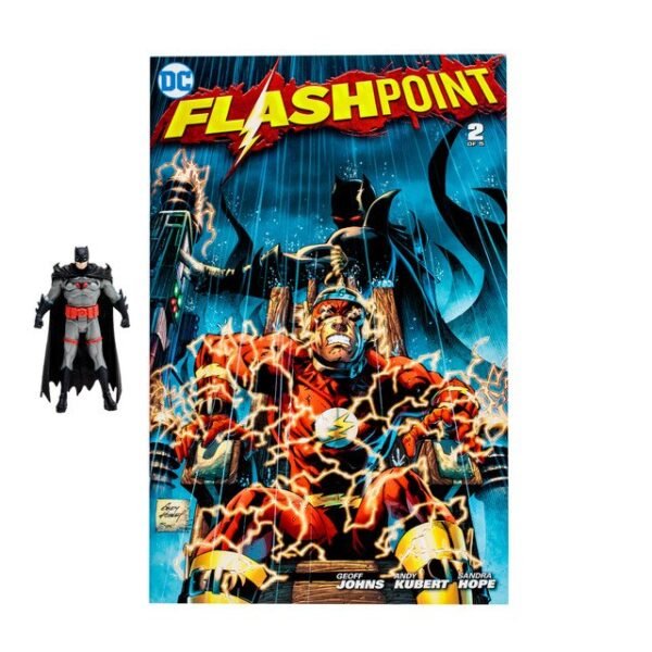 McFarlane Toys: Batman w/Flashpoint Comic (DC Page Punchers) 3" Figure