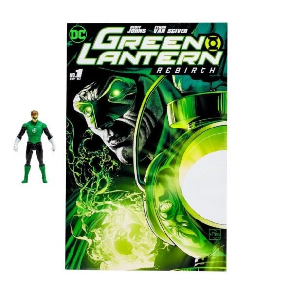 Mcfarlane Toys: DC Comics Page Punchers Green Lantern 3" Figure with Comic