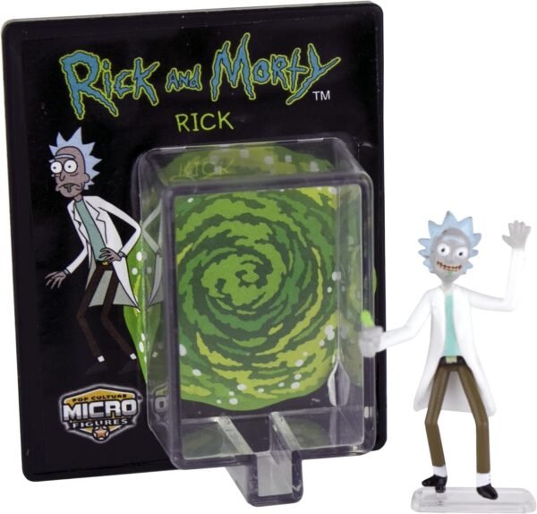 Worlds Smallest Micro Figures: Rick and Morty - Rick CARTOON NETWORK