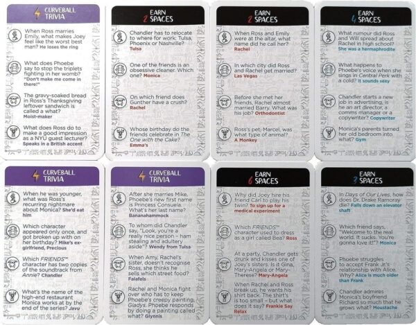 FRIENDS: Race To Central Perk - Trivia Card & Board Game - Image 4