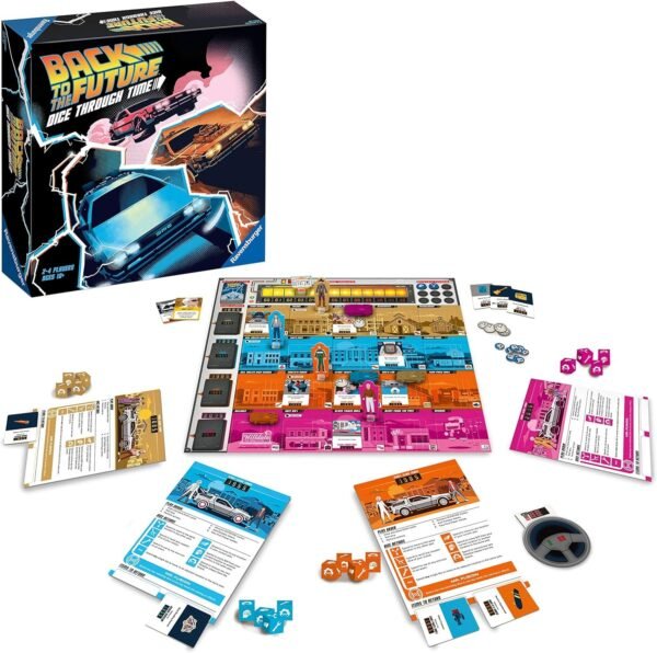 Back To The Future - Dice Through Time Board Game - Image 2