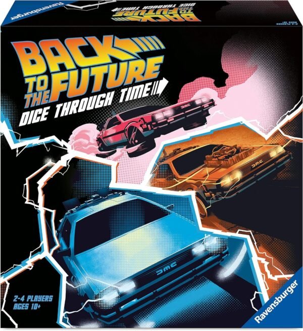 Back To The Future - Dice Through Time Board Game