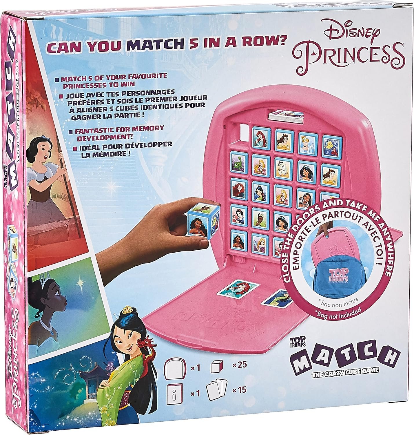 Top Trumps: Match Game Disney Princess - Board Game - Image 5