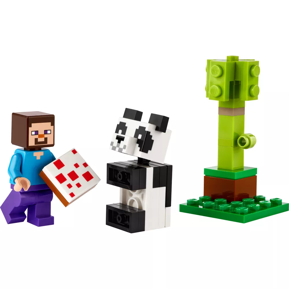 LEGO: Minecraft Steve and Baby Panda - 30672 - Image 2