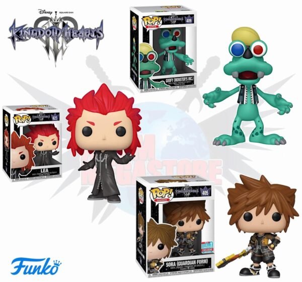 Funko Pop Disney: Kingdom Hearts 3 - Set of 3 Pop’s