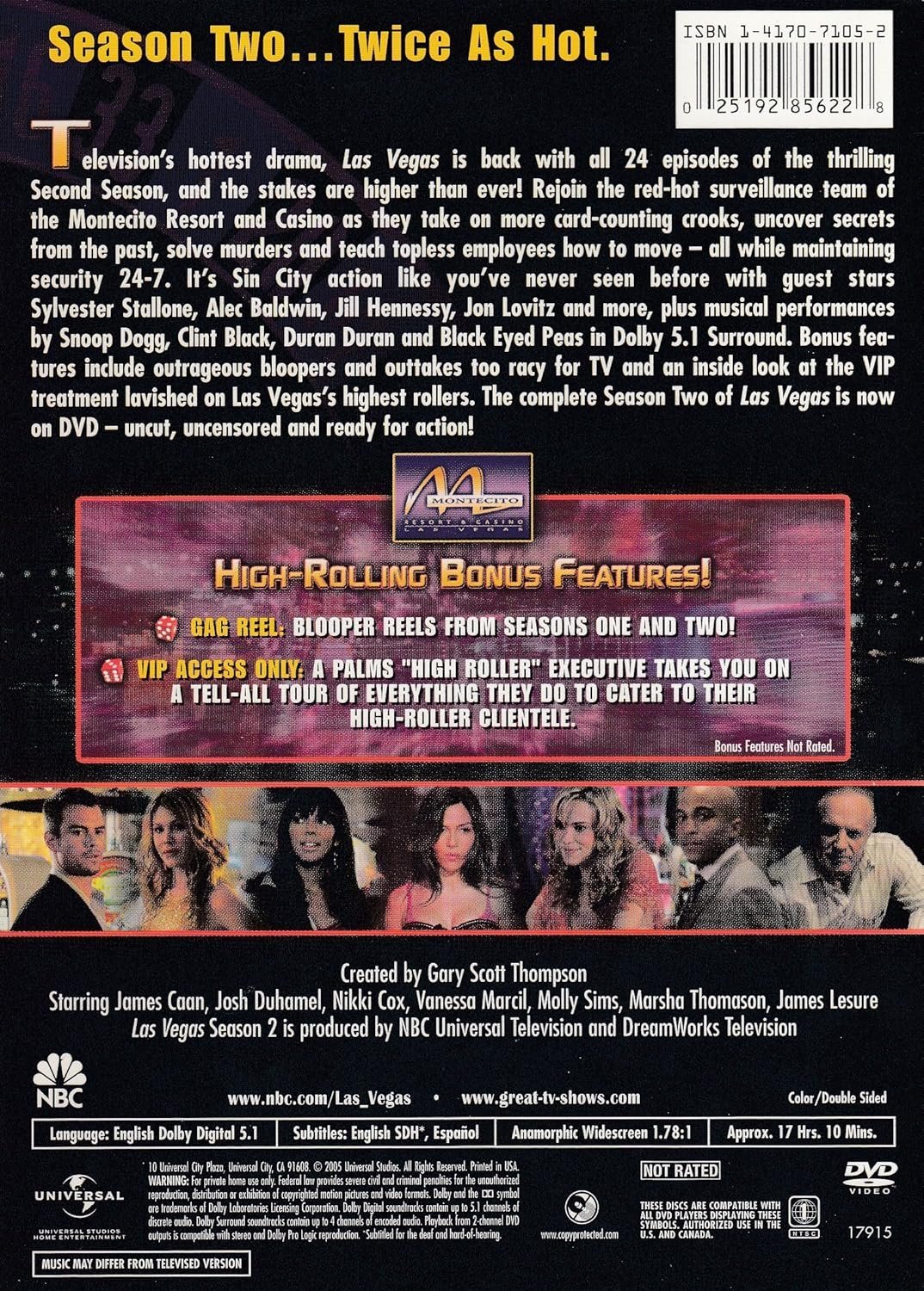 Las Vegas: Season Two - DVD R1 (Old Stock) - Image 2