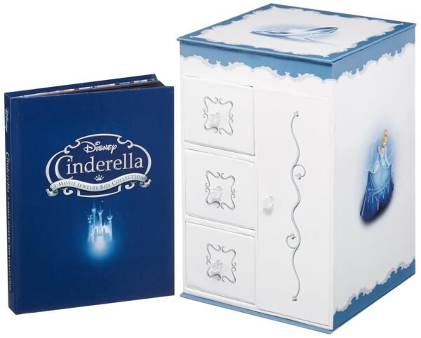 Cinderella Trilogy with Limited Edition Collectible Jewelry Box - (DVD) (Bluray) R1 - Image 2