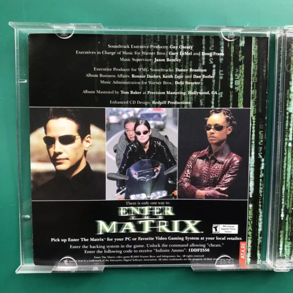 Audio CD: THE MATRIX RELOADED Soundtrack - 2CD - Image 11