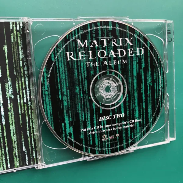 Audio CD: THE MATRIX RELOADED Soundtrack - 2CD - Image 9