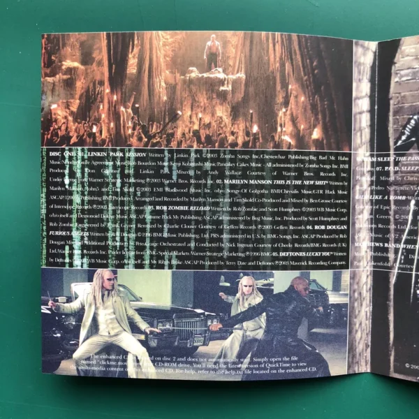 Audio CD: THE MATRIX RELOADED Soundtrack - 2CD - Image 6